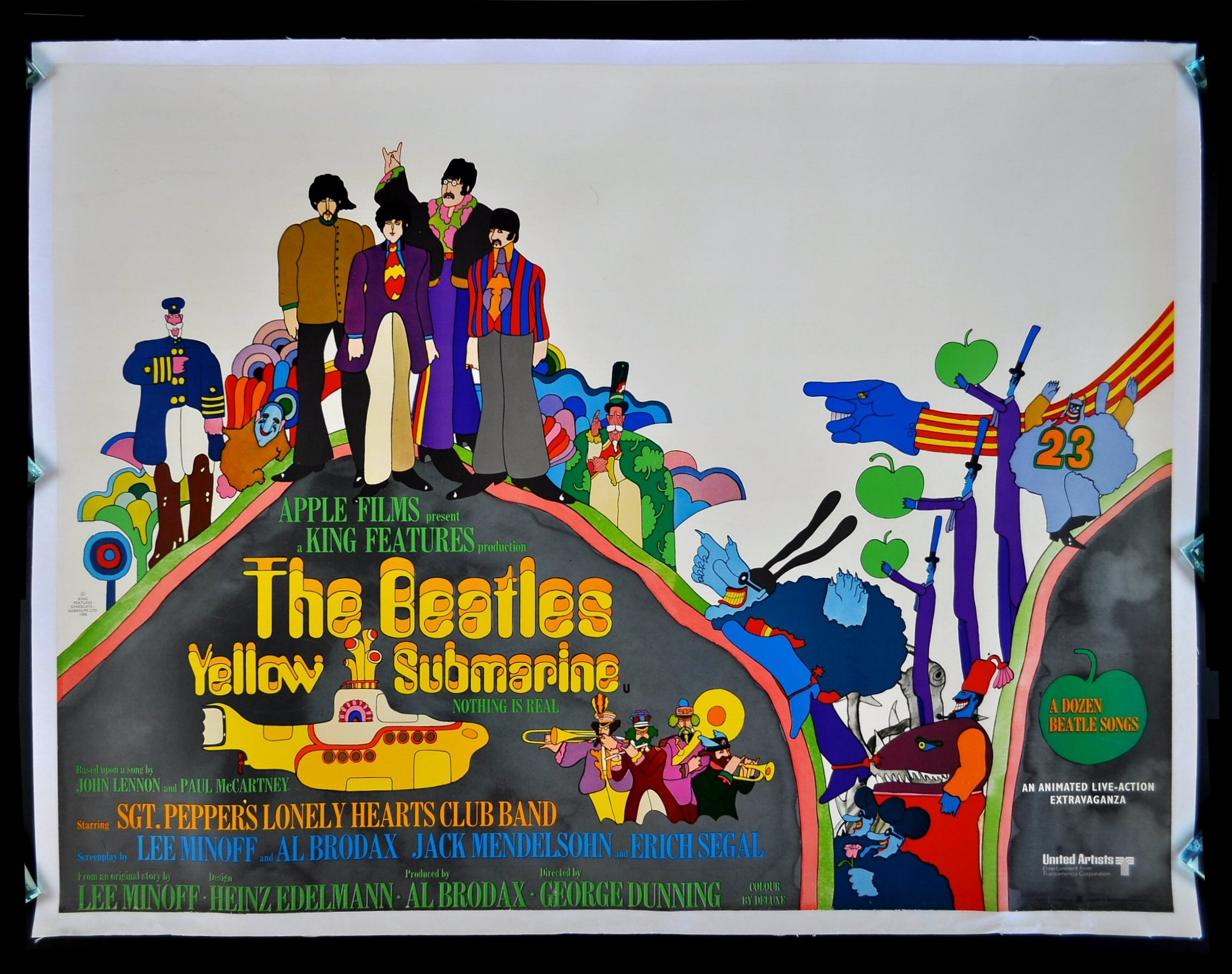 beatles yellow submarine film beatles yellow submarine film
