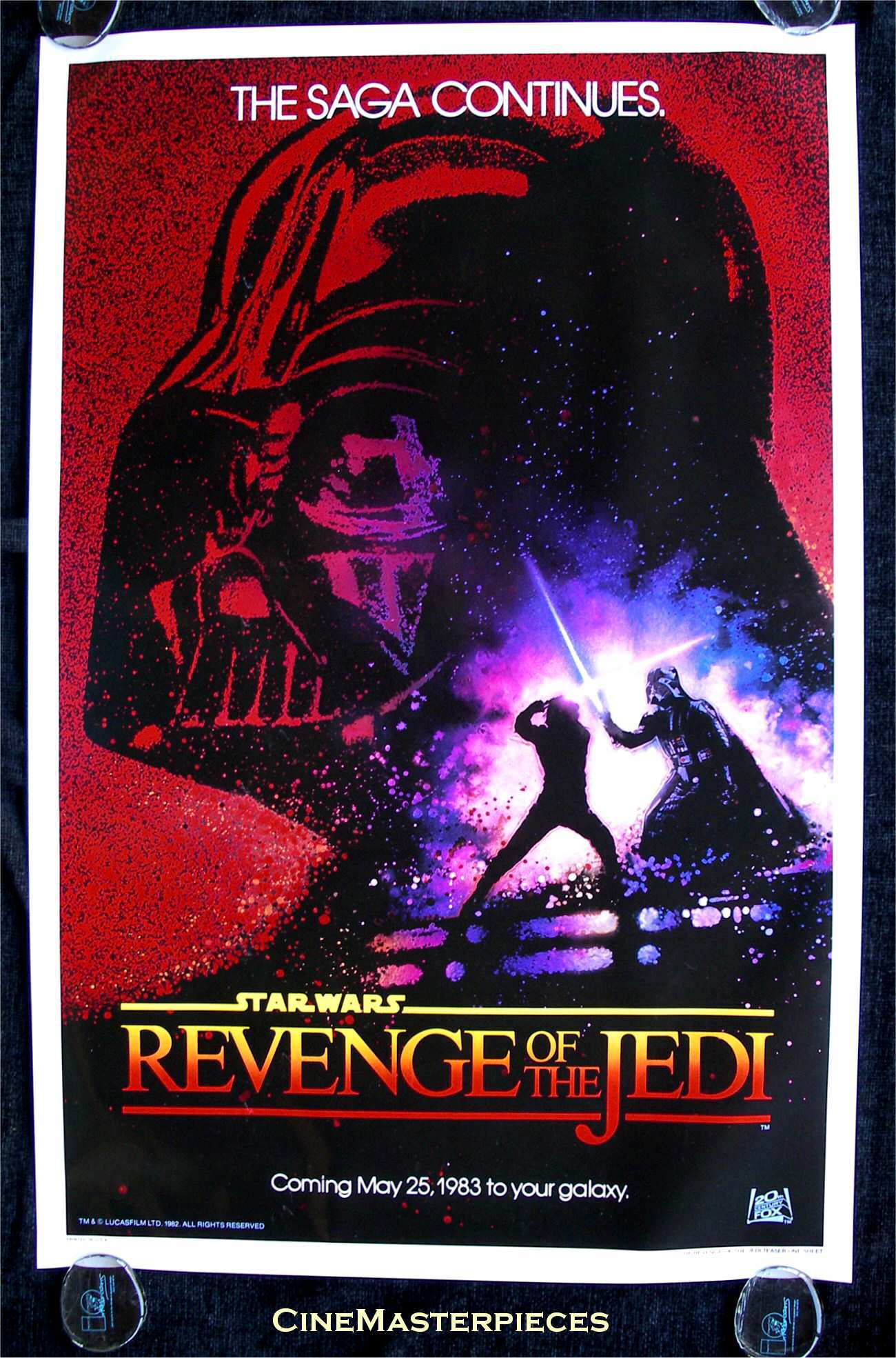 Star Wars Poster Revenge Of The Jedi 