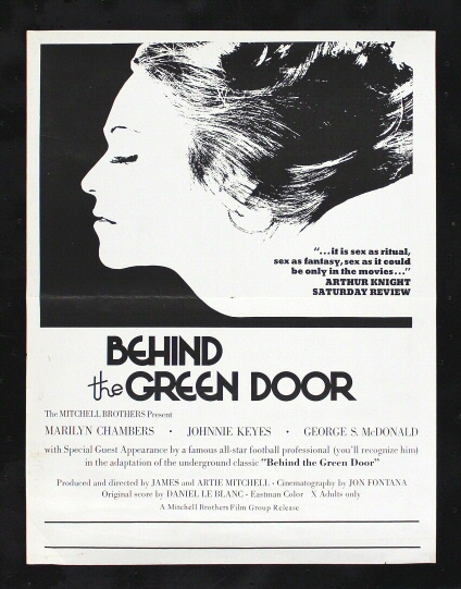 Behind The Green Door Cinemasterpieces 1972 Marilyn Chambers