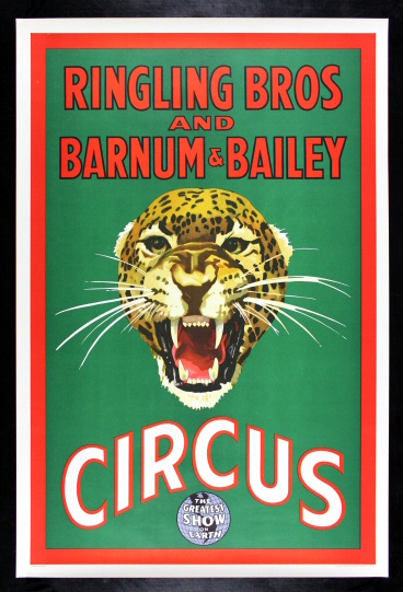 Ringling Bros Barnum Bailey Cinemasterpieces 1940 S Leopard