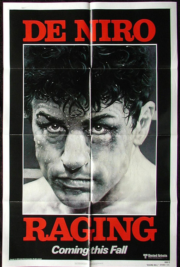Original Raging Bull movie poster