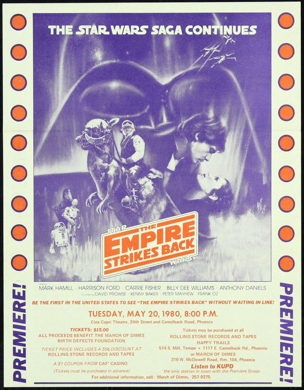 Original The Empire Strikes Back movie poster