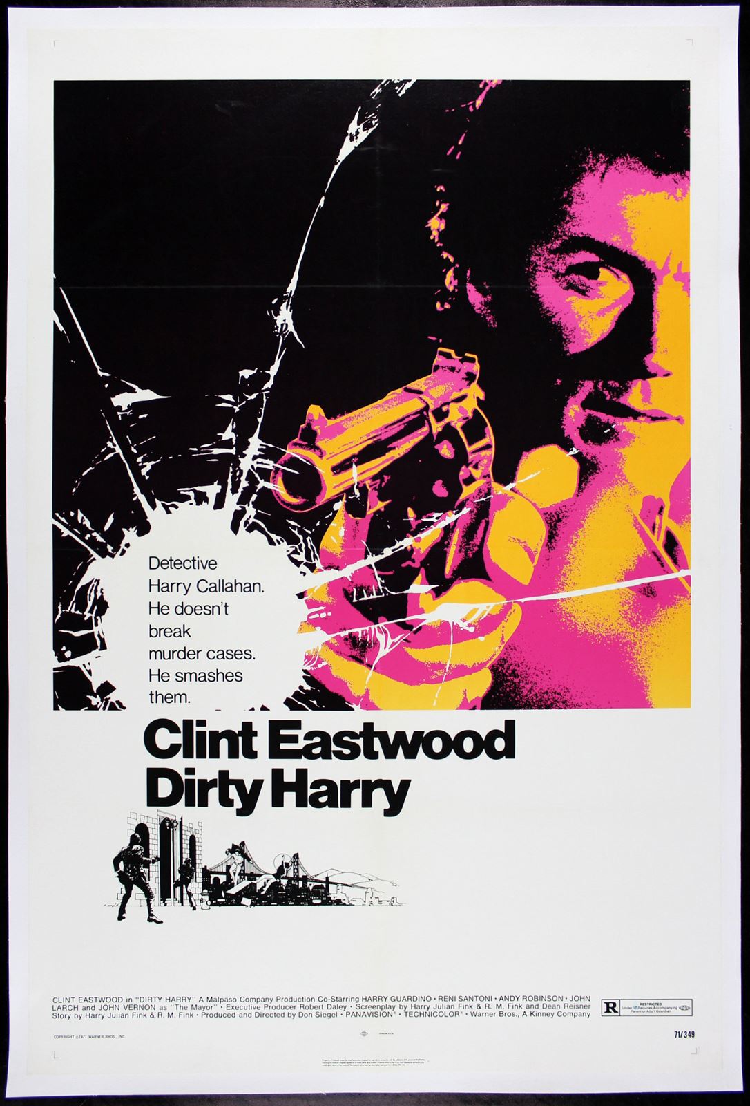 Original Dirty Harry movie poster