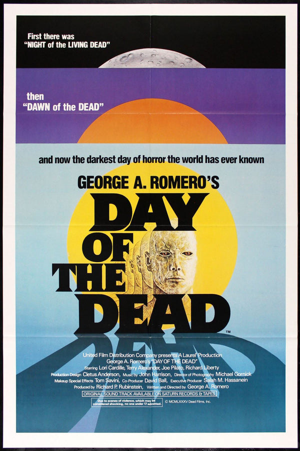 Original Day of the Dead movie poster
