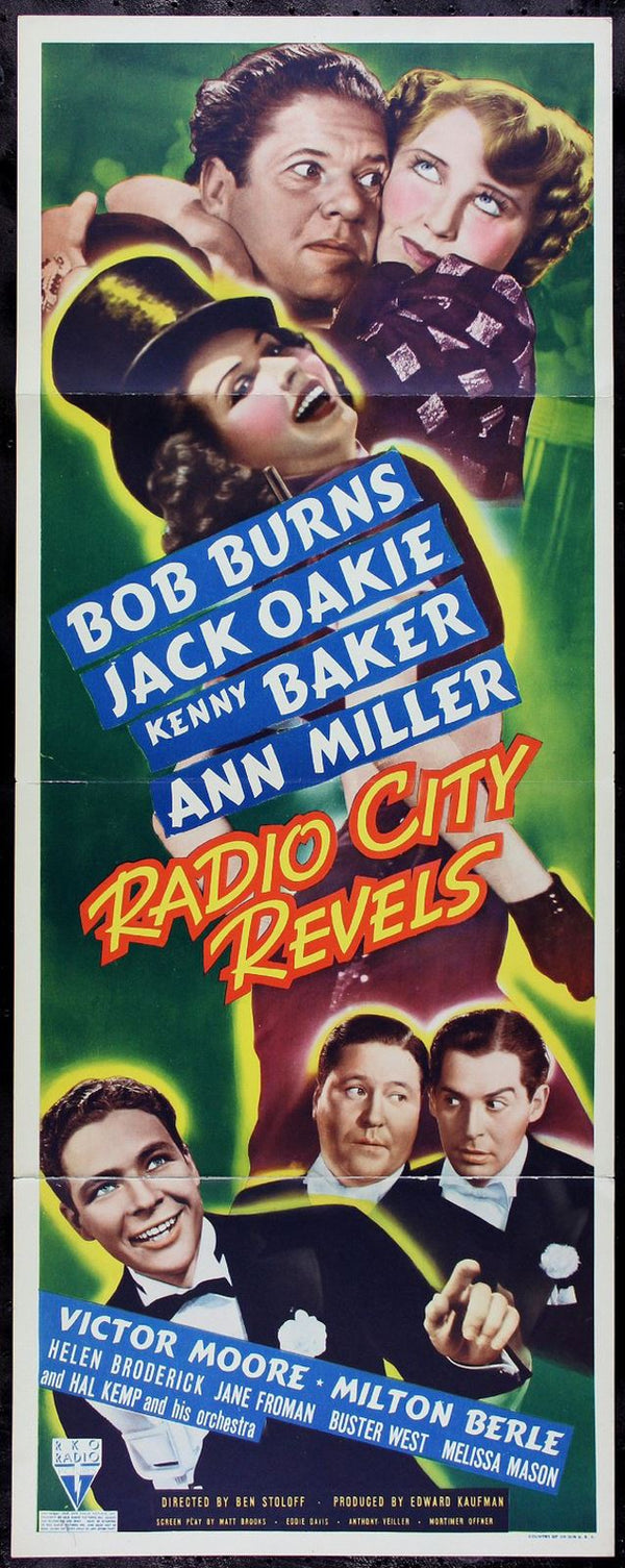 Original Radio City Revels movie poster