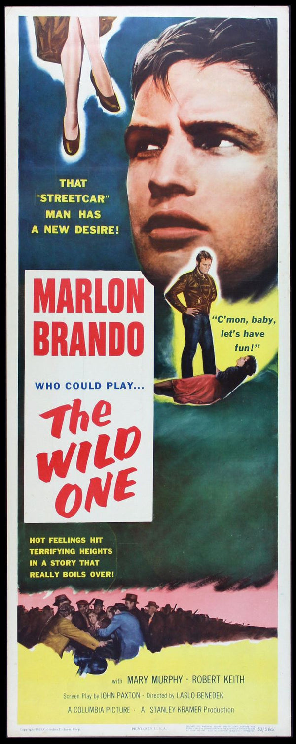 Original The Wild One movie poster