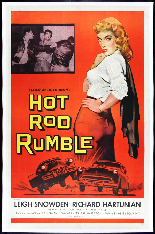 Original Hot Rod Rumble movie poster