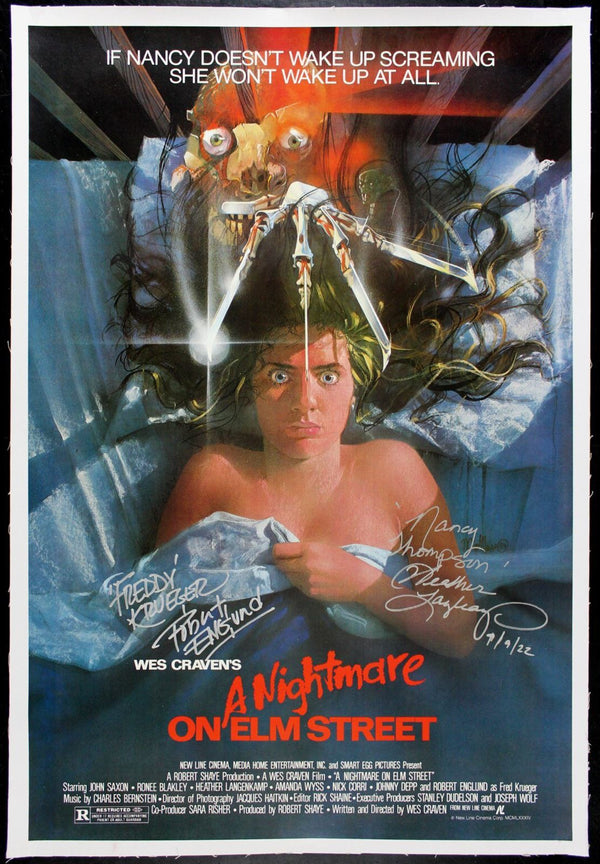 Original A Nightmare on Elm Street movie poster