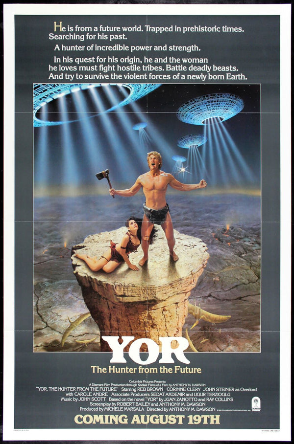 Original Yor, the Hunter from the Future movie poster