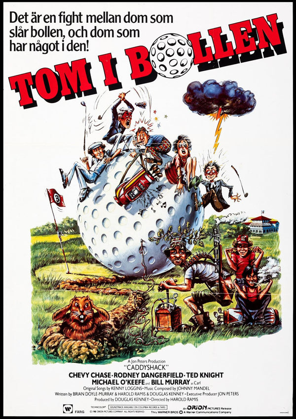 Original Caddyshack movie poster
