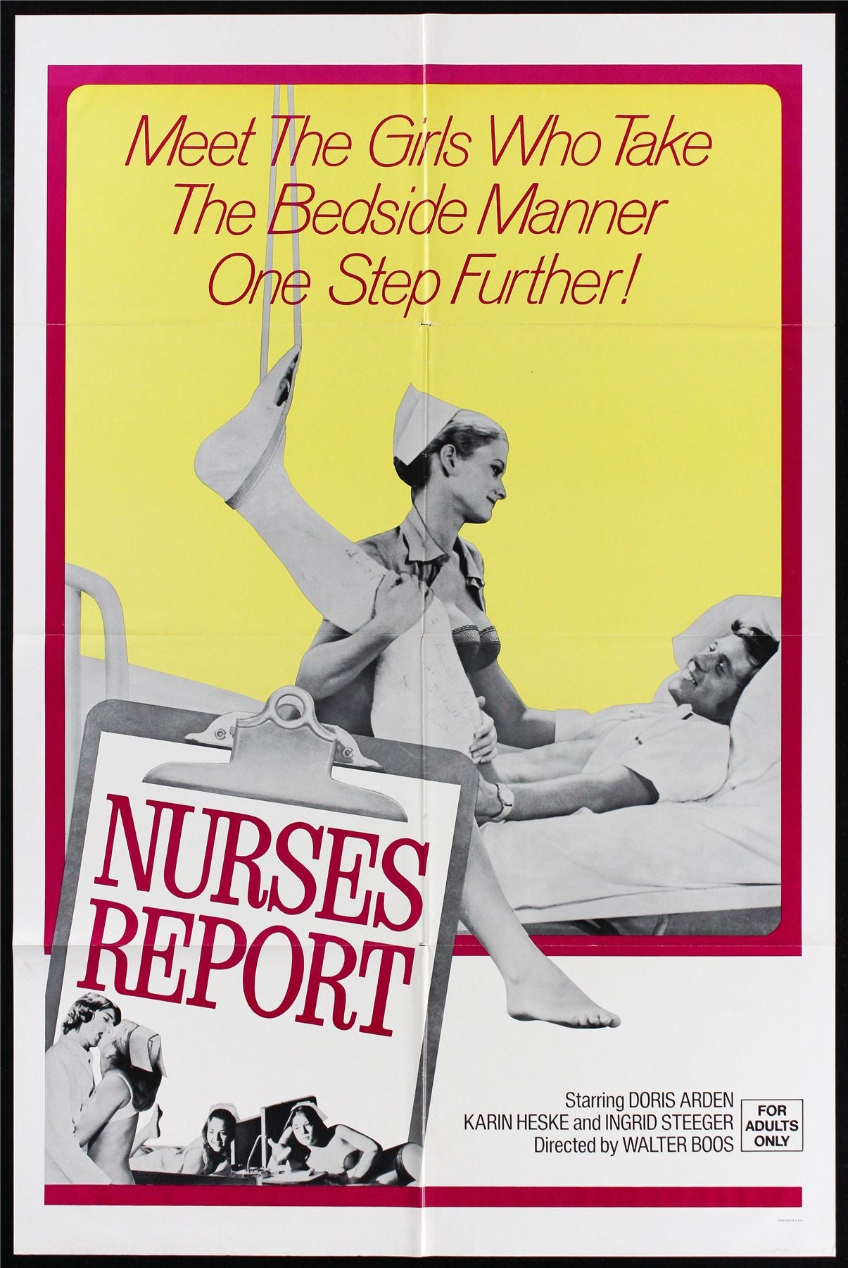 Original Nurses Report movie poster