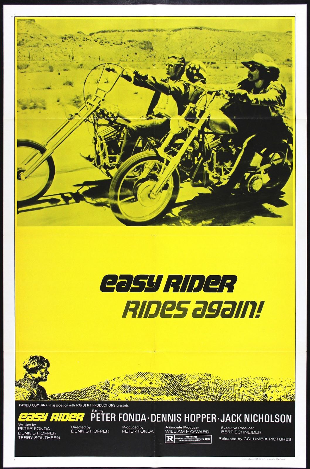 Original Easy Rider movie poster