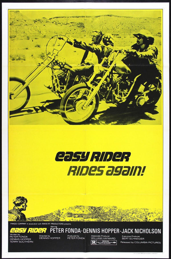 Original Easy Rider movie poster