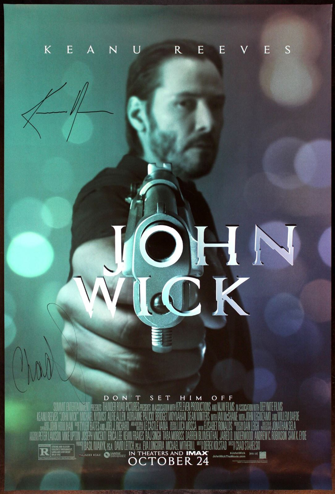 Original John Wick movie poster