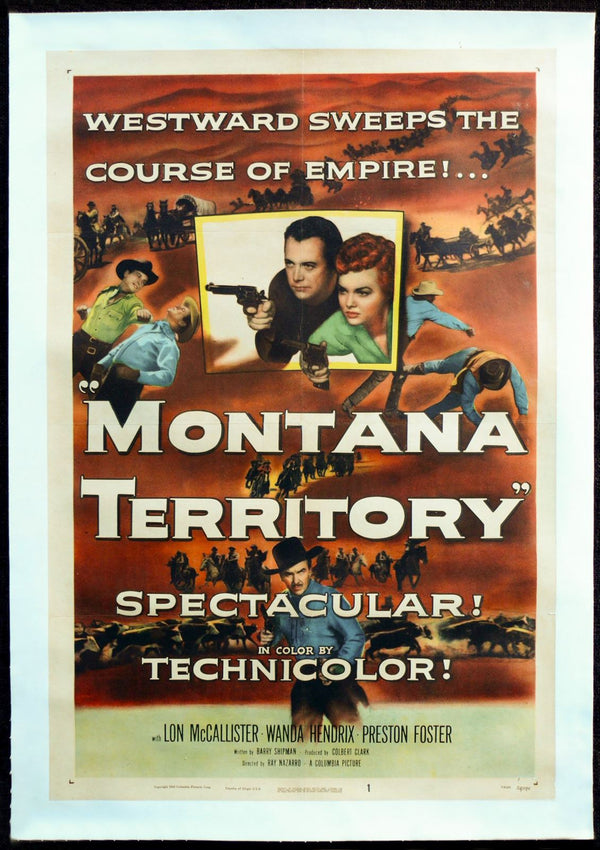 Original Montana Territory movie poster