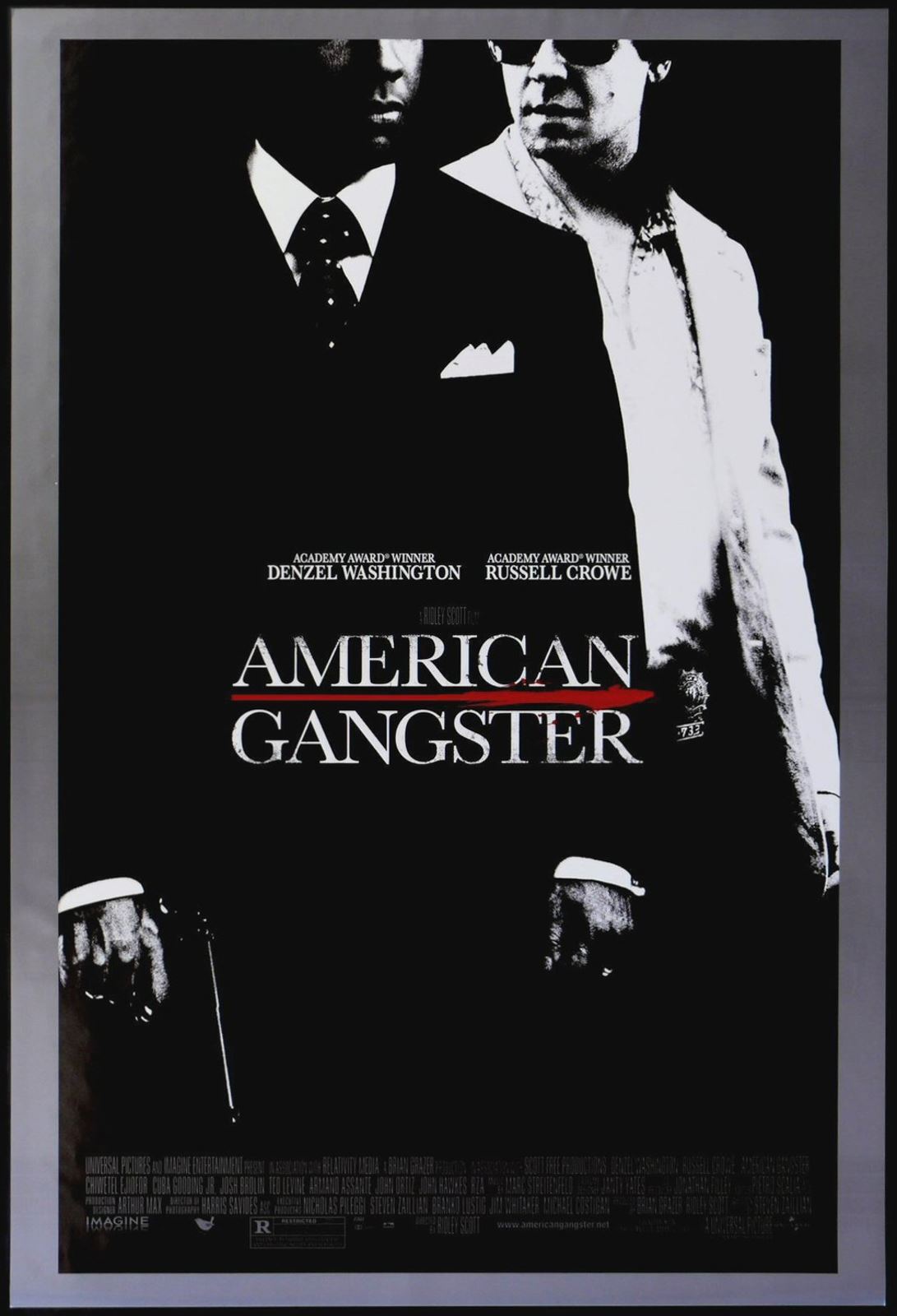 Original American Gangster movie poster