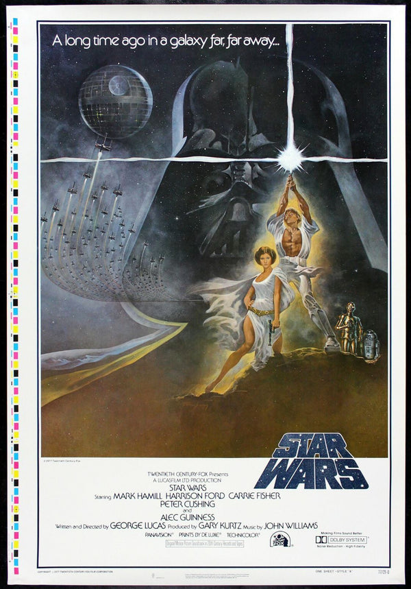 Original Star Wars movie poster