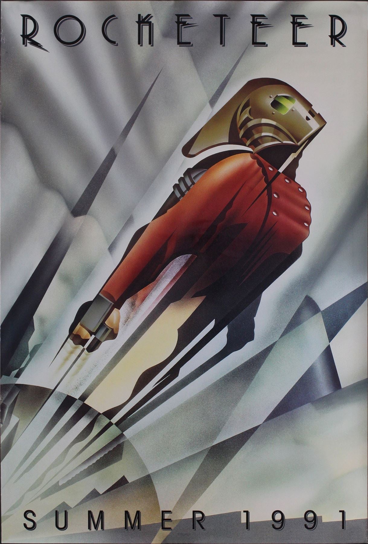 Original Rocketeer movie poster