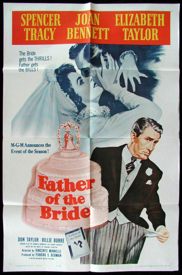 Original Father of the Bride movie poster