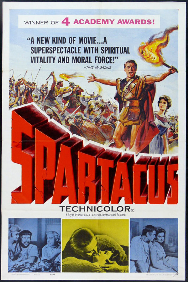 Original Spartacus movie poster