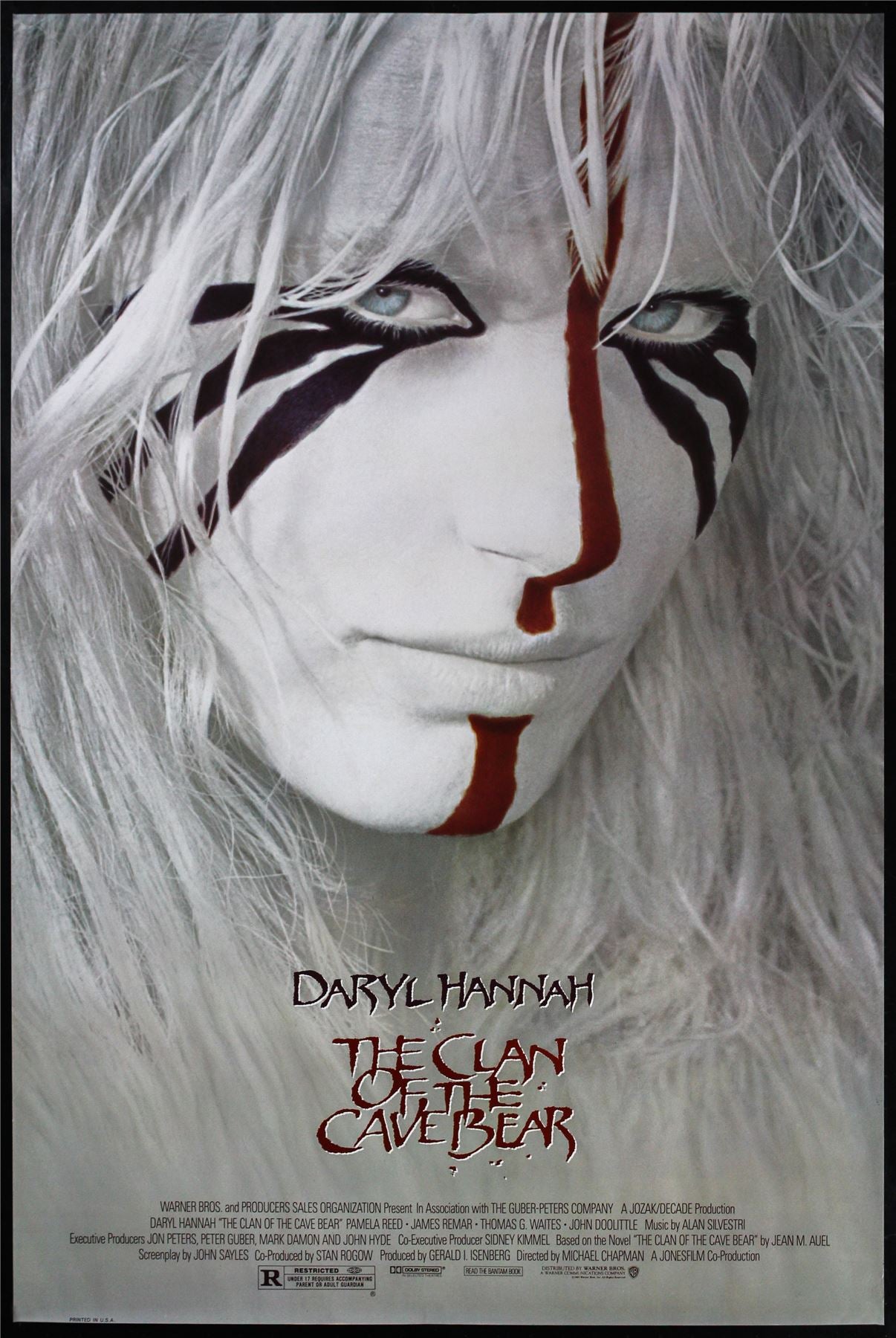 Original The Clan of the Cave Bear movie poster