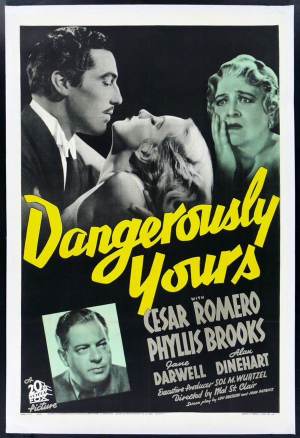 Original Dangerously Yours movie poster