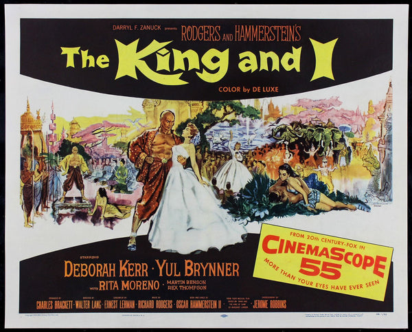 Original The King and I movie poster