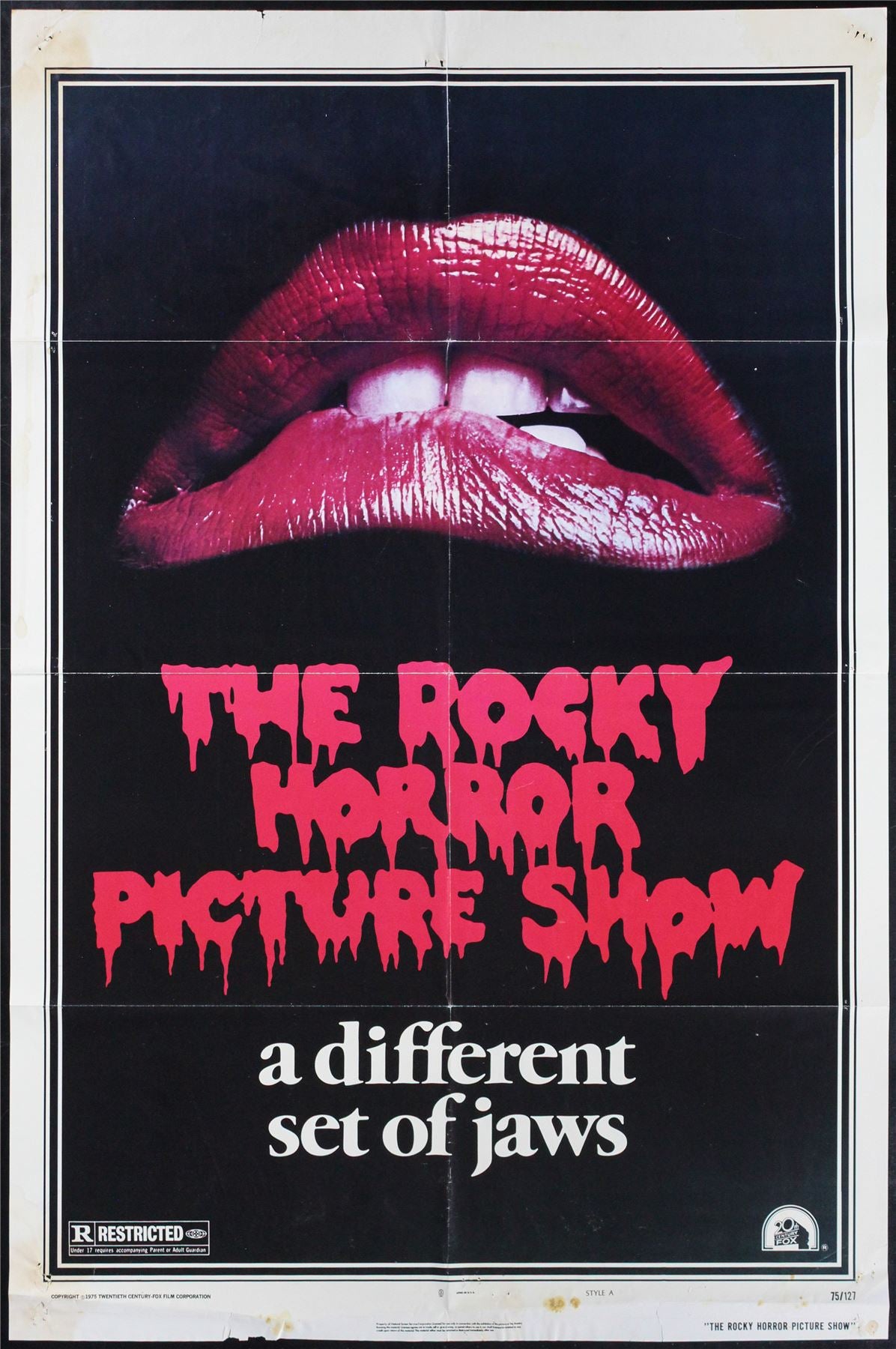 Original The Rocky Horror Picture Show movie poster
