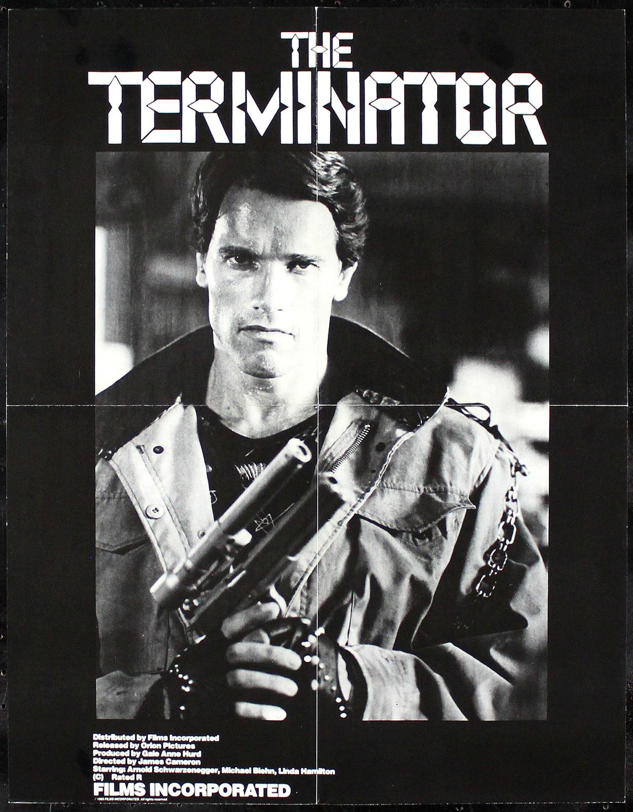 Original The Terminator movie poster