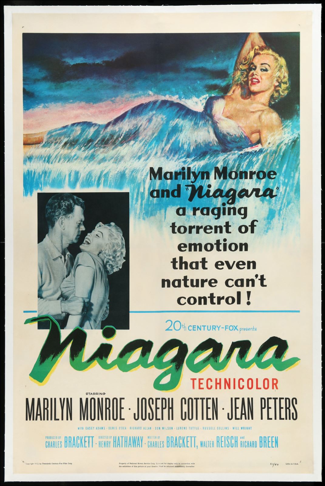 Original Niagara movie poster