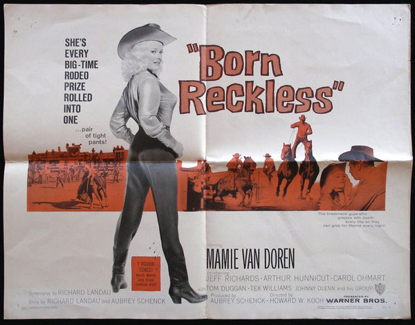 Original Born Reckless movie poster