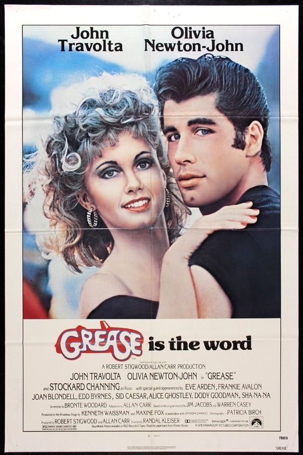 Original Grease movie poster