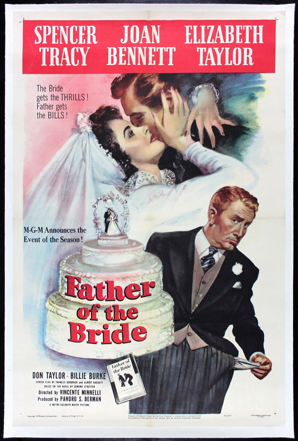 Original Father of the Bride movie poster