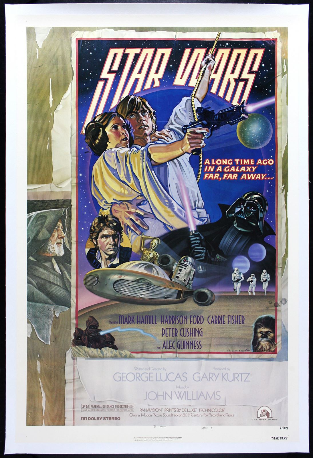Original Star Wars movie poster