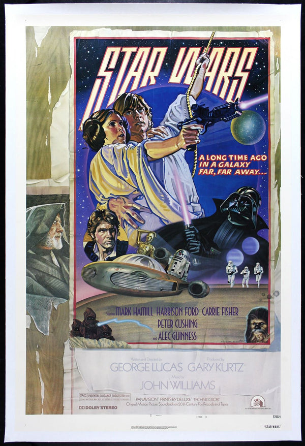 Original Star Wars movie poster