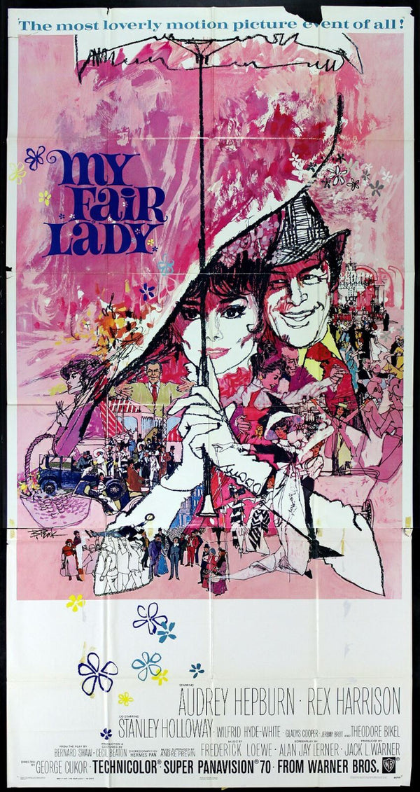 Original My Fair Lady movie poster