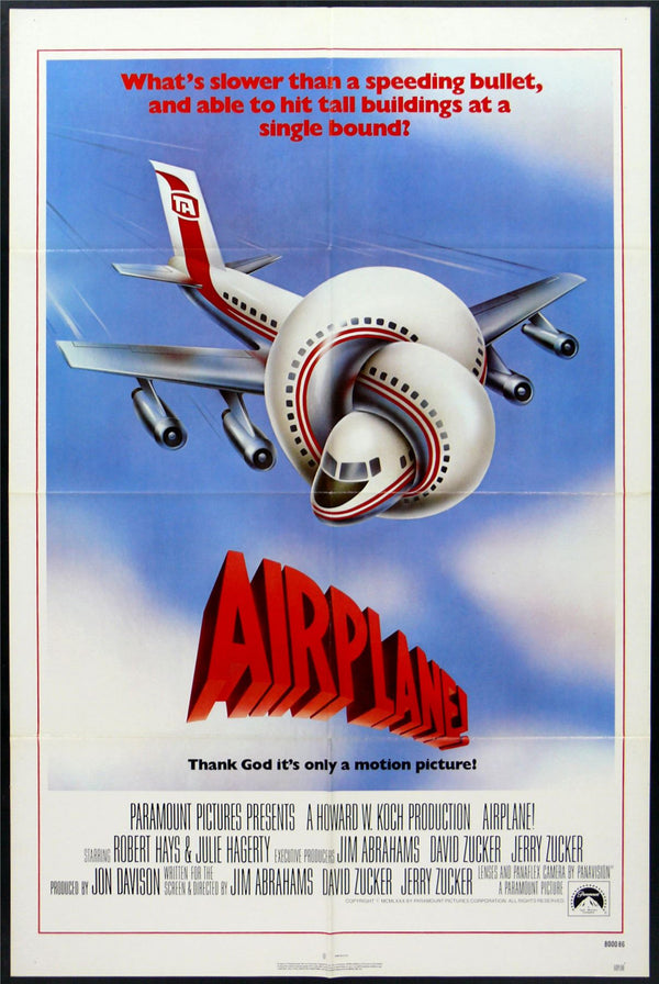Original Airplane movie poster