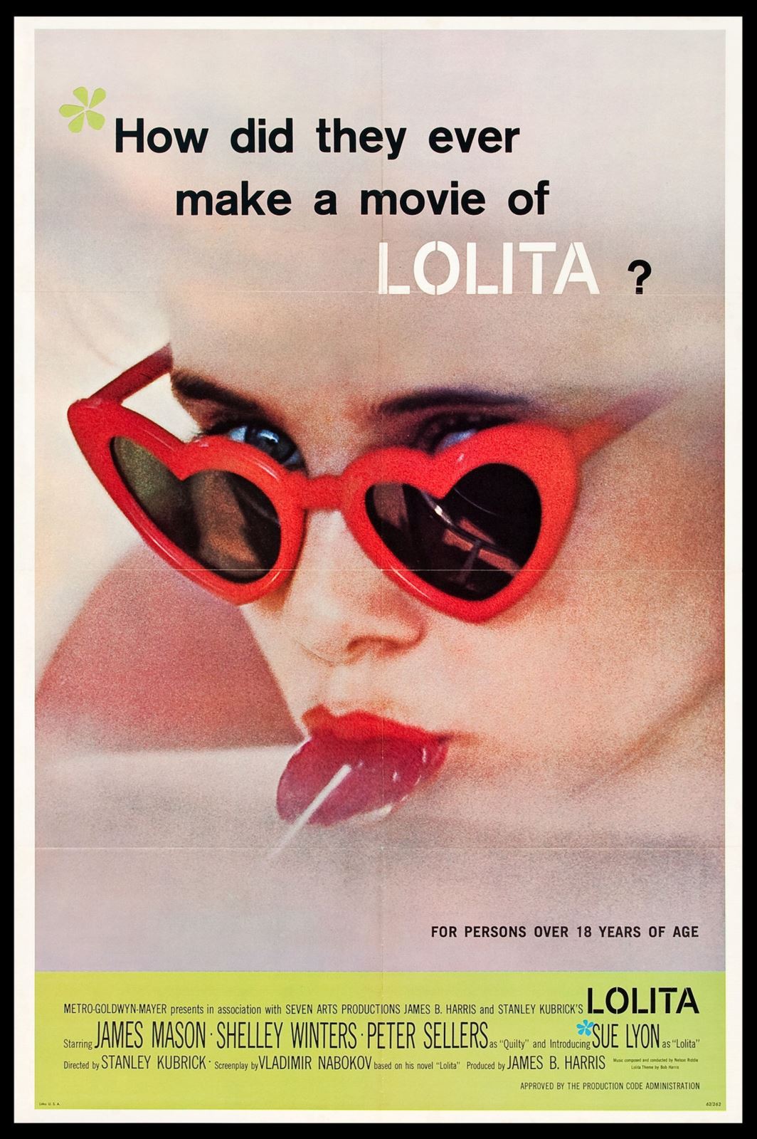 Original Lolita movie poster