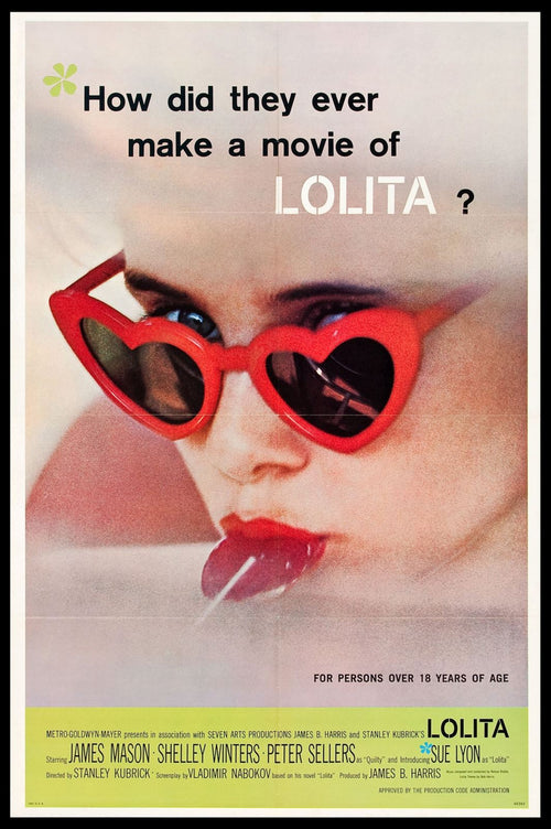 Original Lolita movie poster