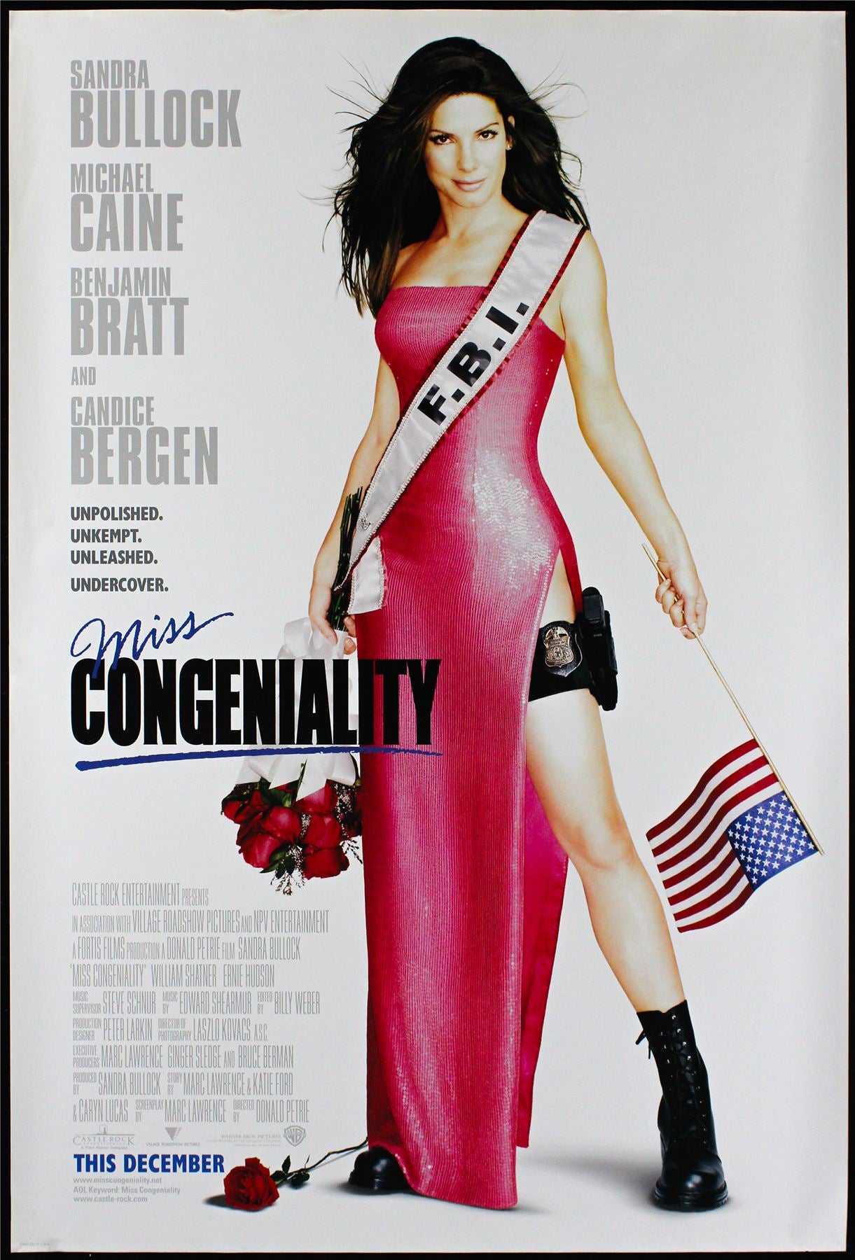 Original Miss Congeniality movie poster
