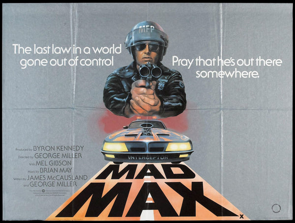Original Mad Max movie poster