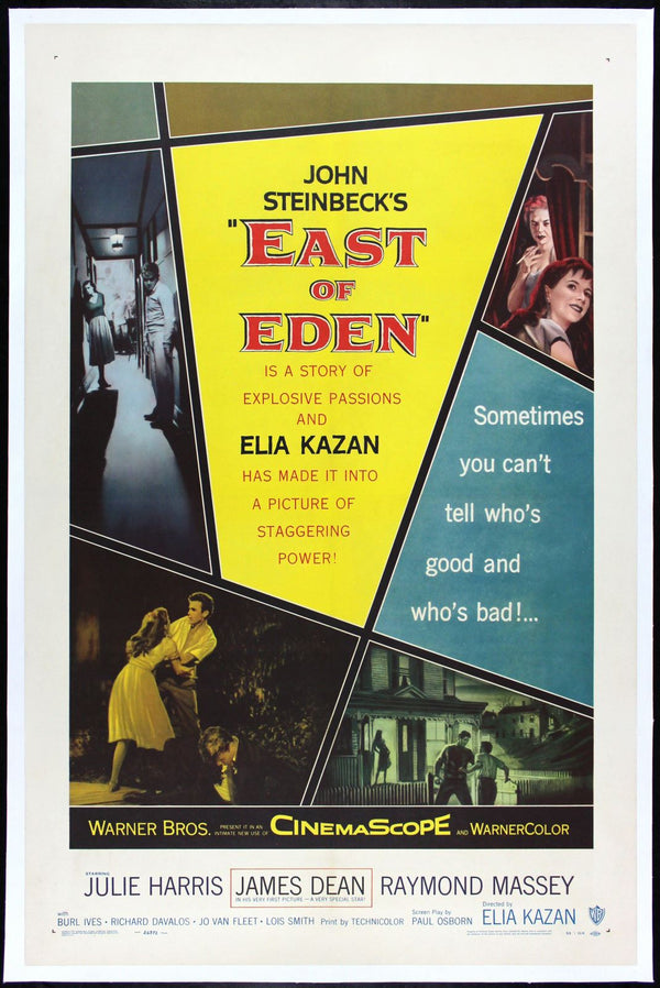 Original East of Eden movie poster