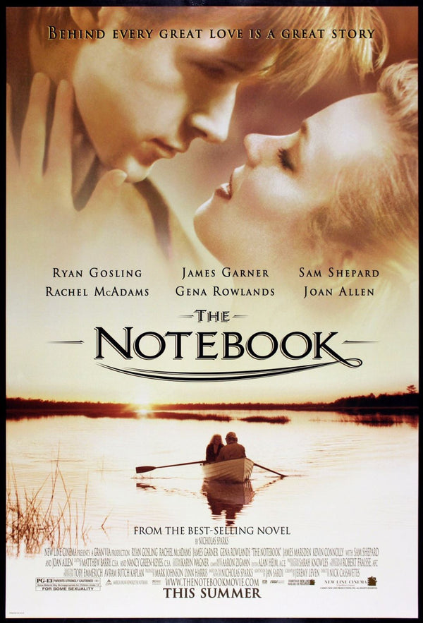 Original The Notebook movie poster