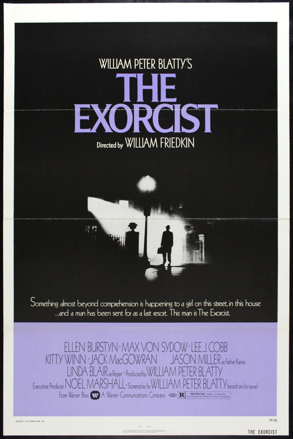 Original The Exorcist movie poster