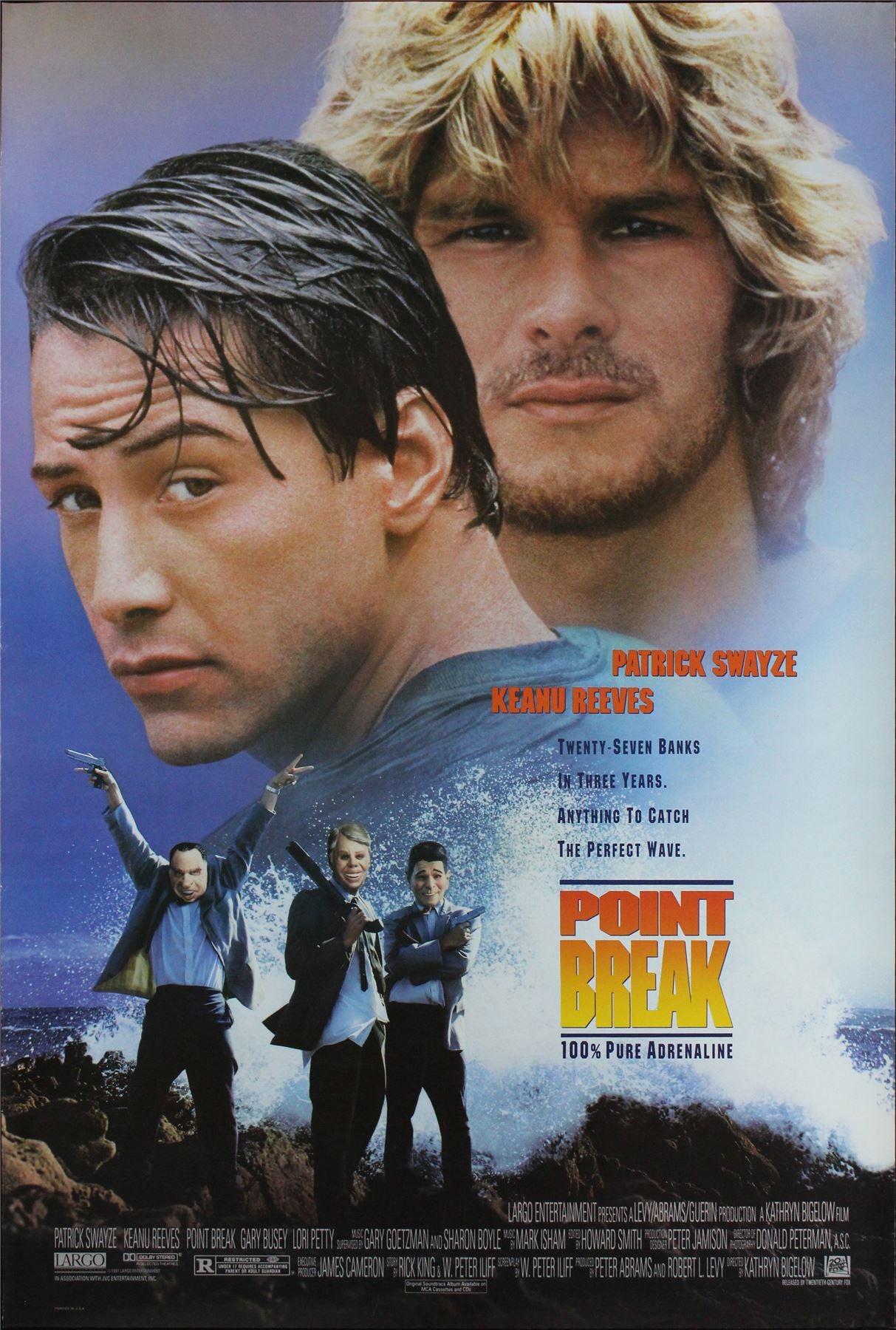 Original Point Break movie poster