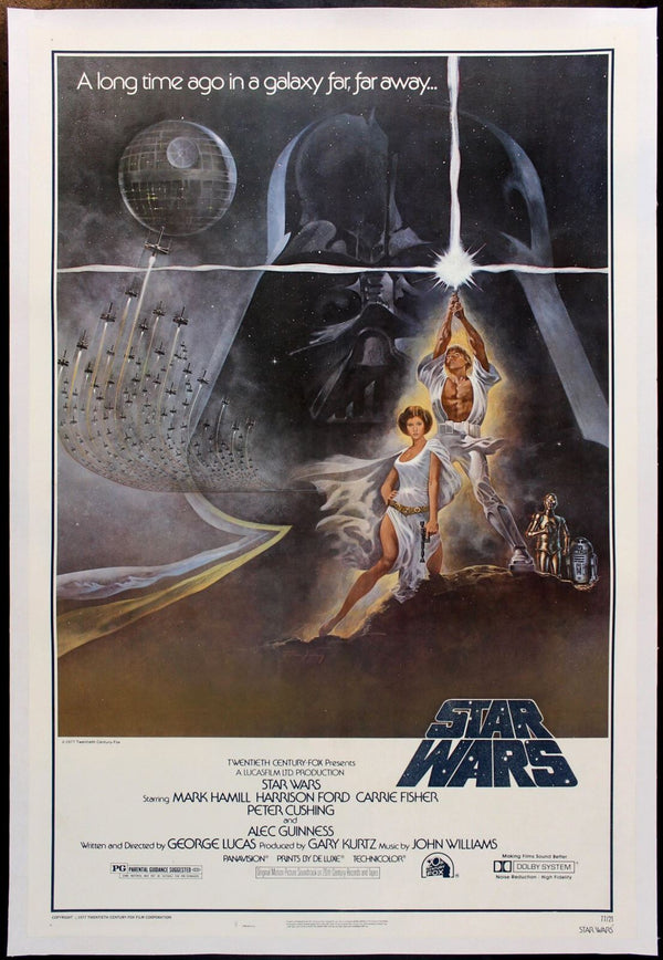 Original Star Wars movie poster