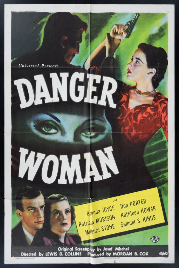 Original Danger Woman movie poster