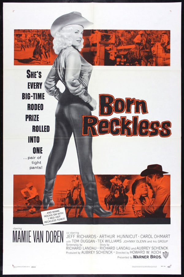 Original Born Reckless movie poster