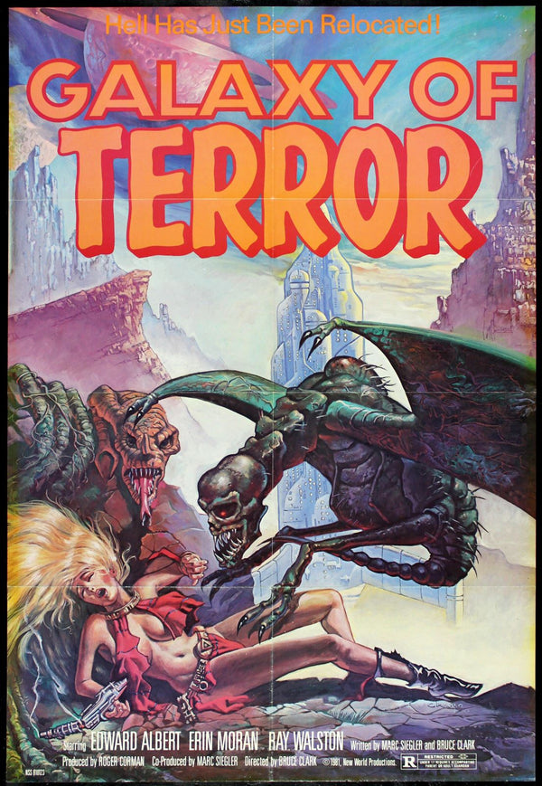Original Galaxy of Terror movie poster
