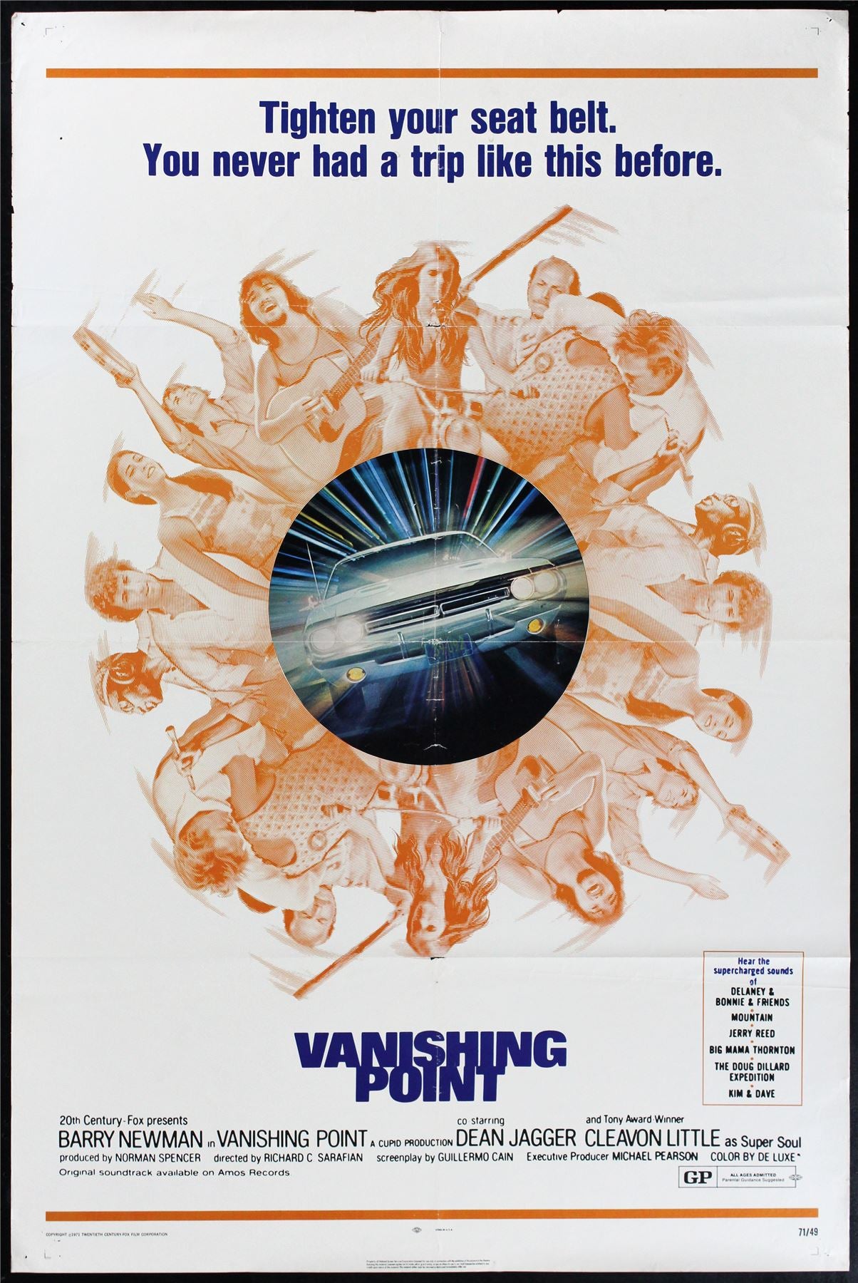 Original Vanishing Point movie poster